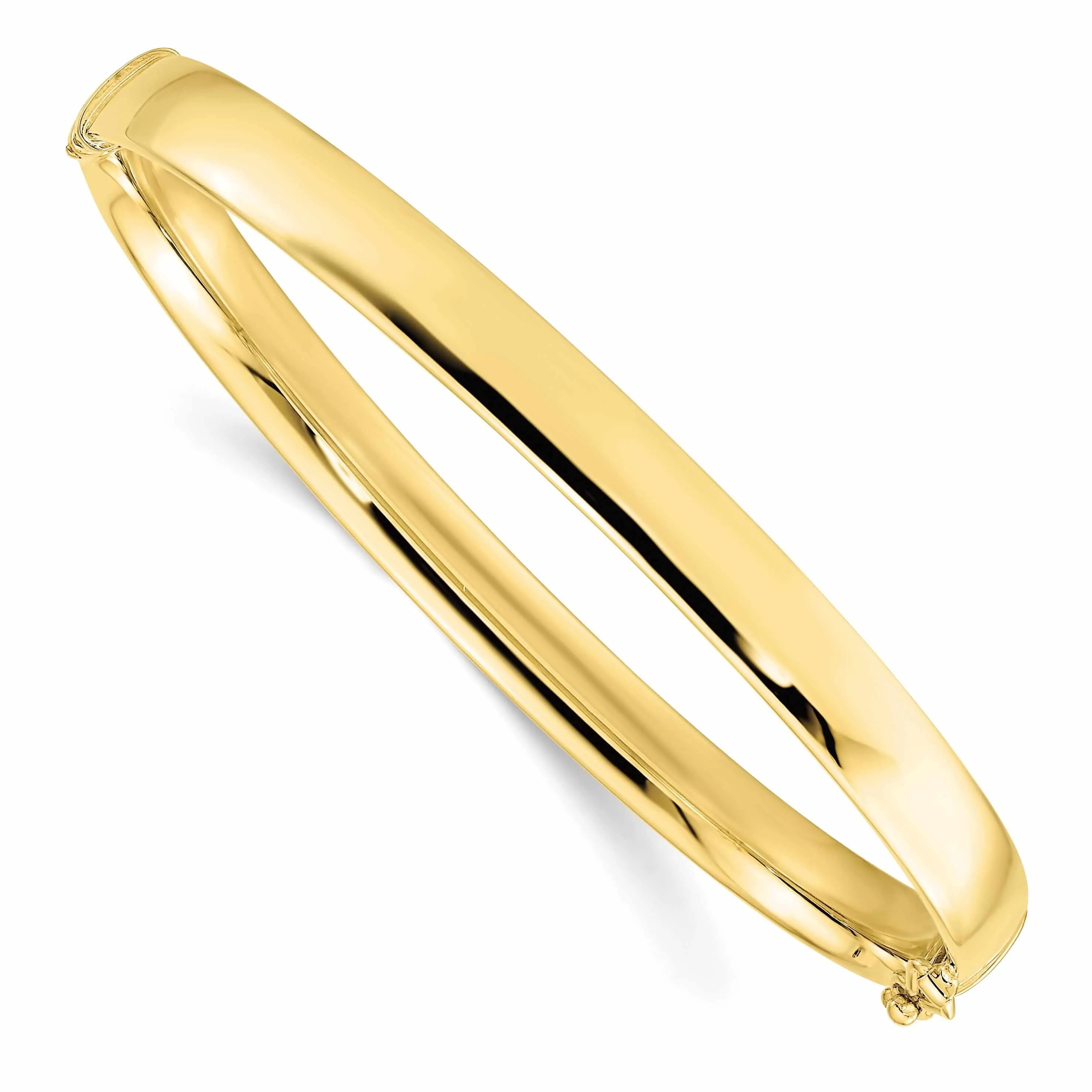 10k Yellow Gold 5.9mm Bangle