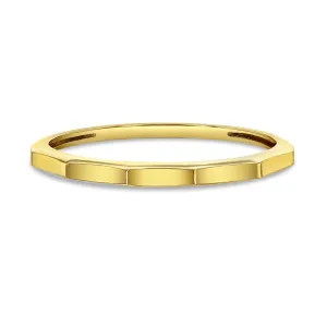 14k Gold Structured Women's Ring