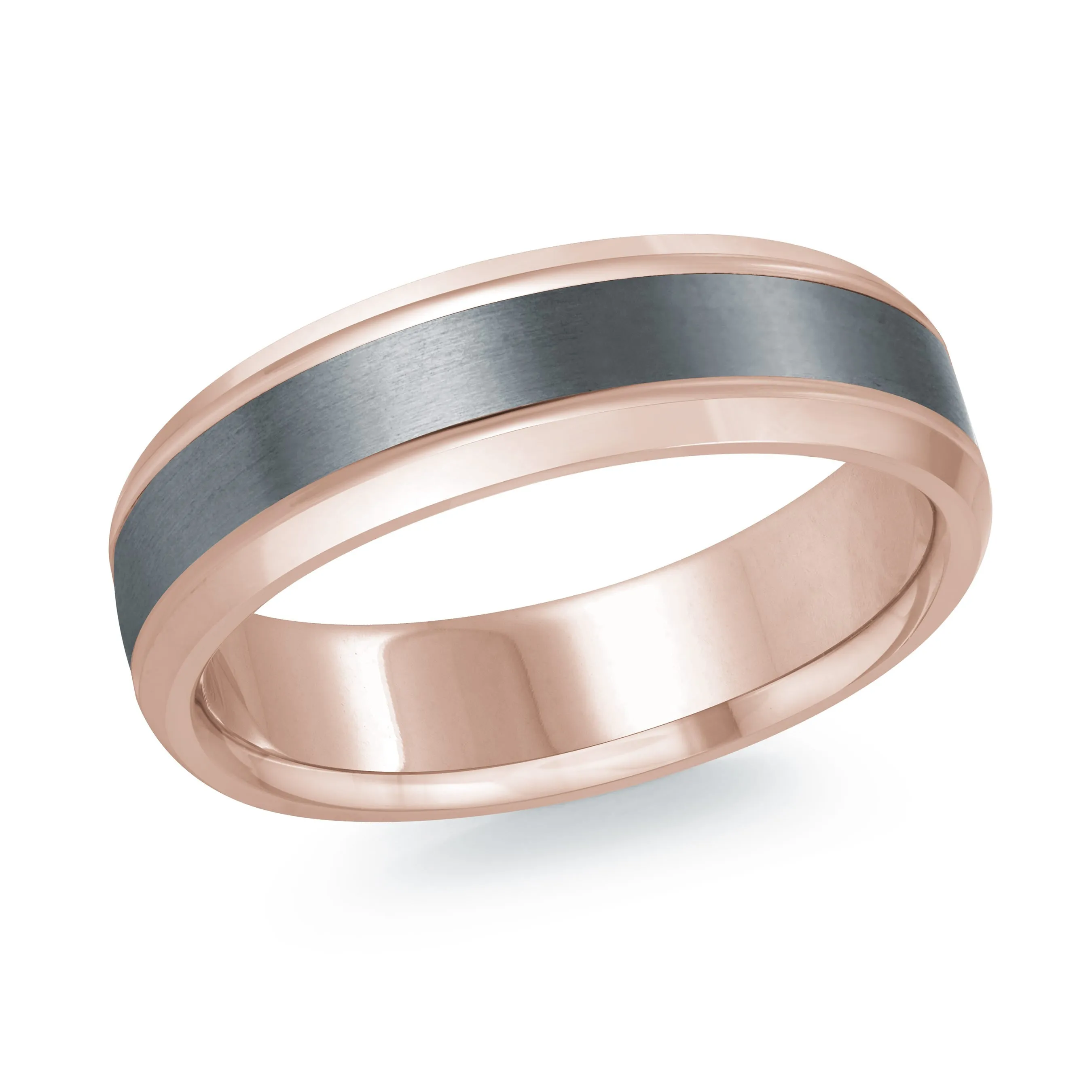 14K Rose Gold Ring from the Tantalum Collection by Malo - MRDTN-024-6P