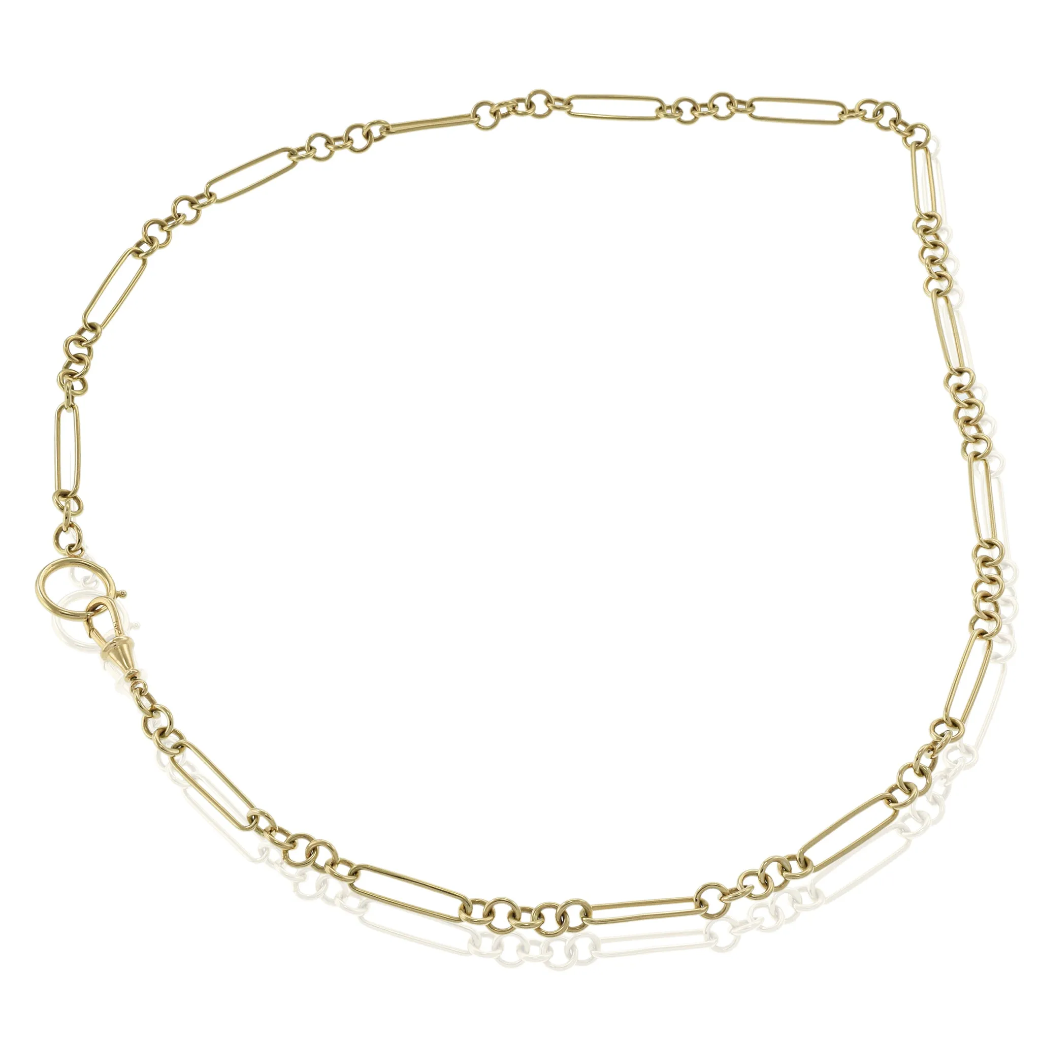 14KT Yellow Gold 18-Inch Link Chain