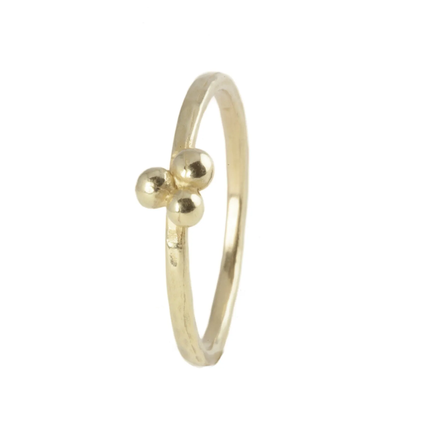 18ct Gold Delicate Ella Granulation Ring