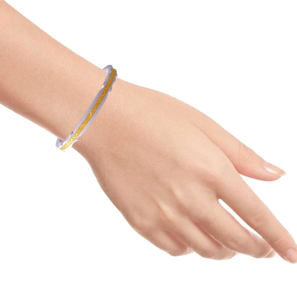 22k Simple Designed Sankha Bangle For Women