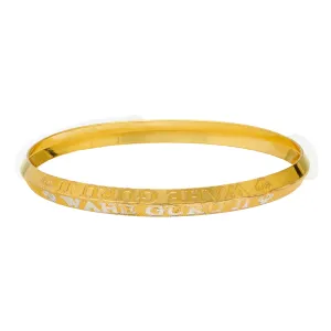 22K Yellow & White Gold Kada Bangle (28.7gm)