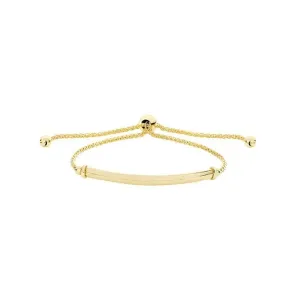 9ct Yellow Gold Ladies Bracelet BR572