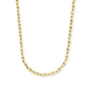 Aidee Royale 14 karat gold link necklace