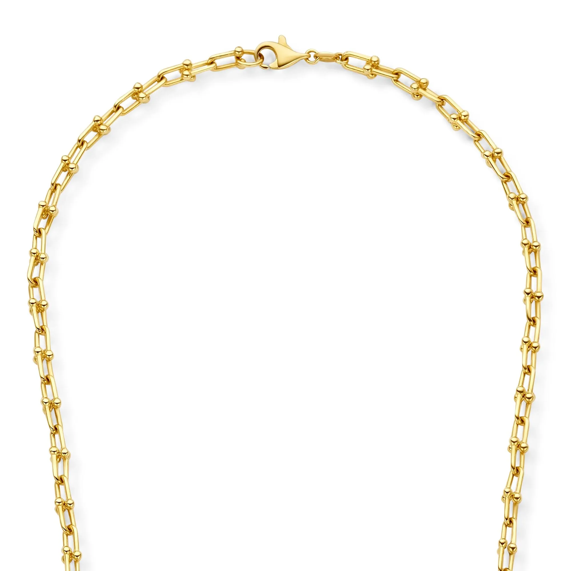 Aidee Royale 14 karat gold link necklace