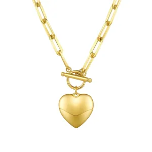 Bisi - Chunky Heart Necklace