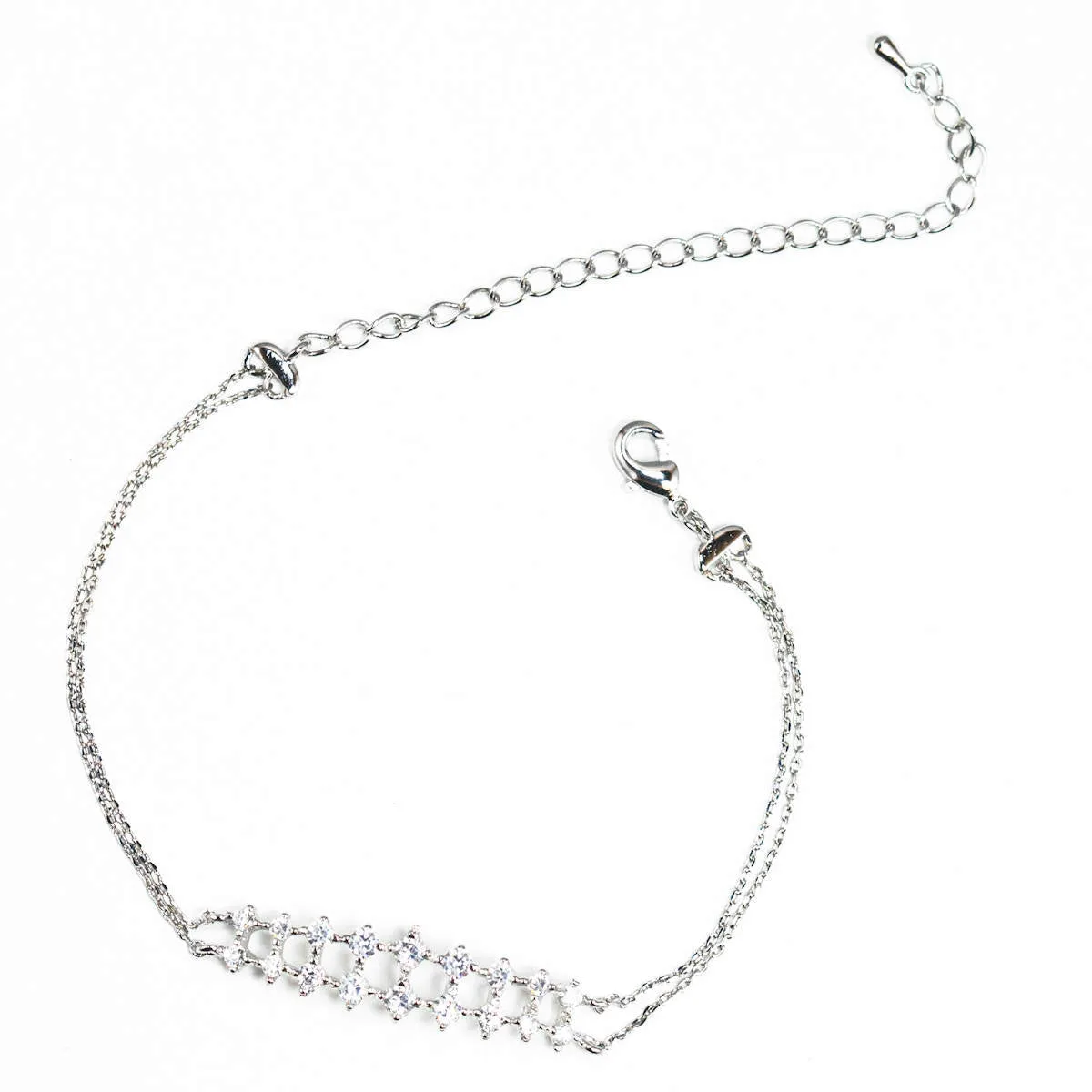 Brea Dainty Cubic Zirconia Bracelet