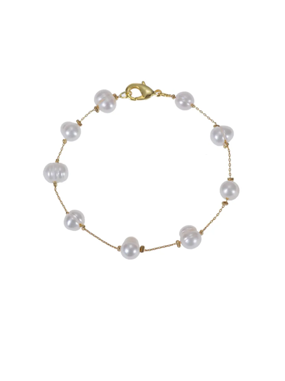 Bridal Pearl Elixir Bracelet - Gold