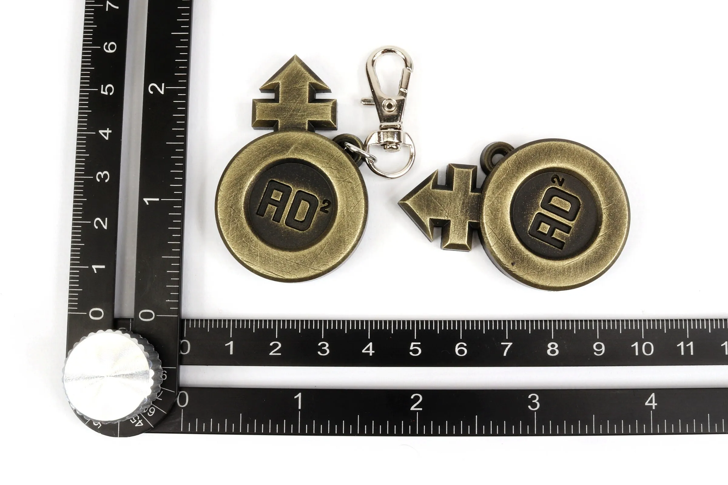 Bridget Androgyne Symbol Keychain / Necklace - Guilty Gear