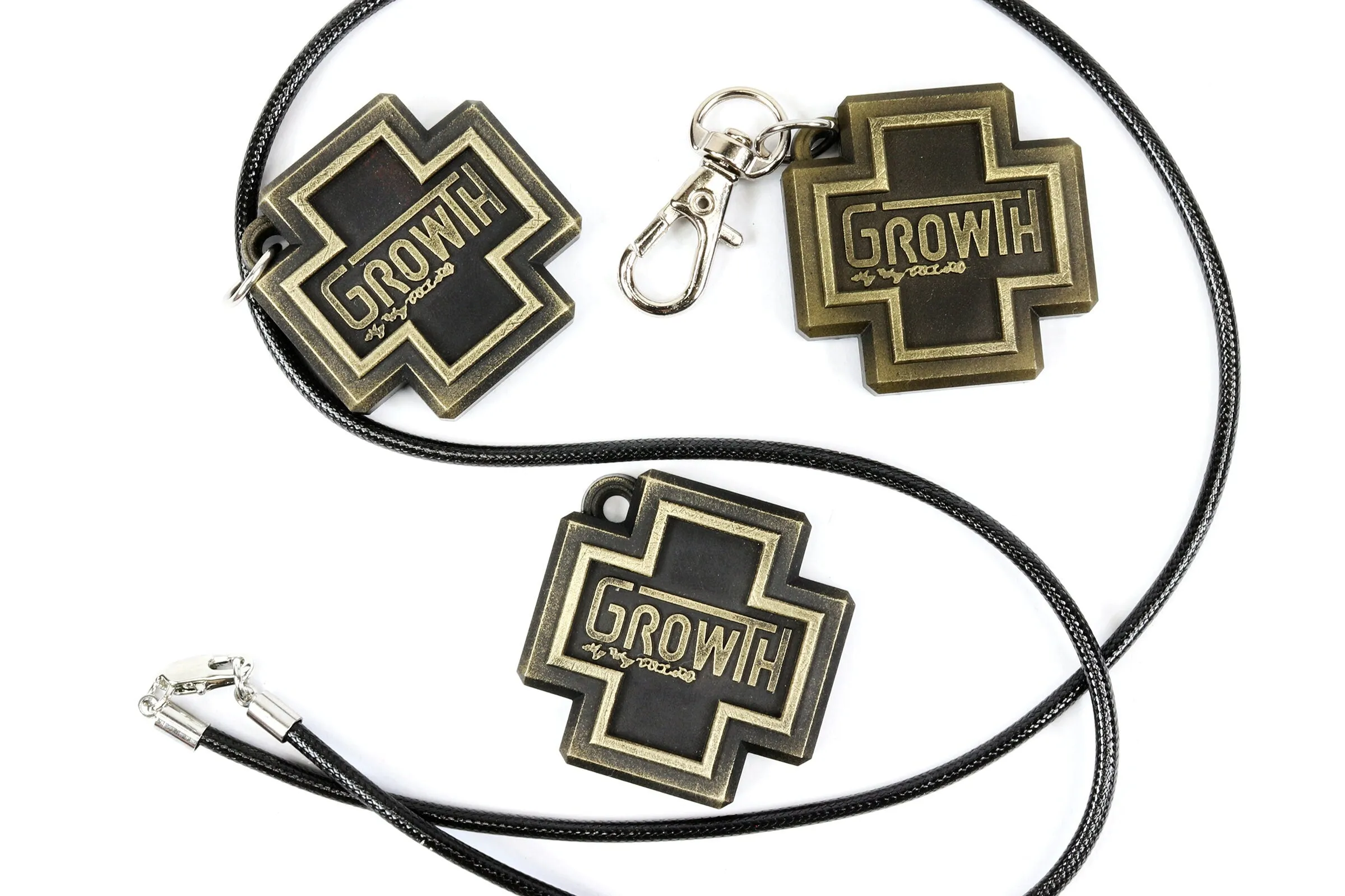 Bridget Growth Plus Symbol Keychain / Necklace - Guilty Gear