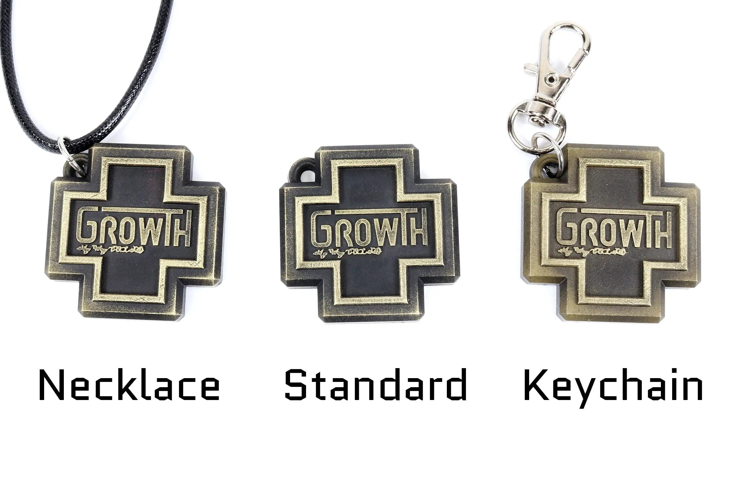 Bridget Growth Plus Symbol Keychain / Necklace - Guilty Gear