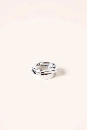 Chroma Ring Stack Silver