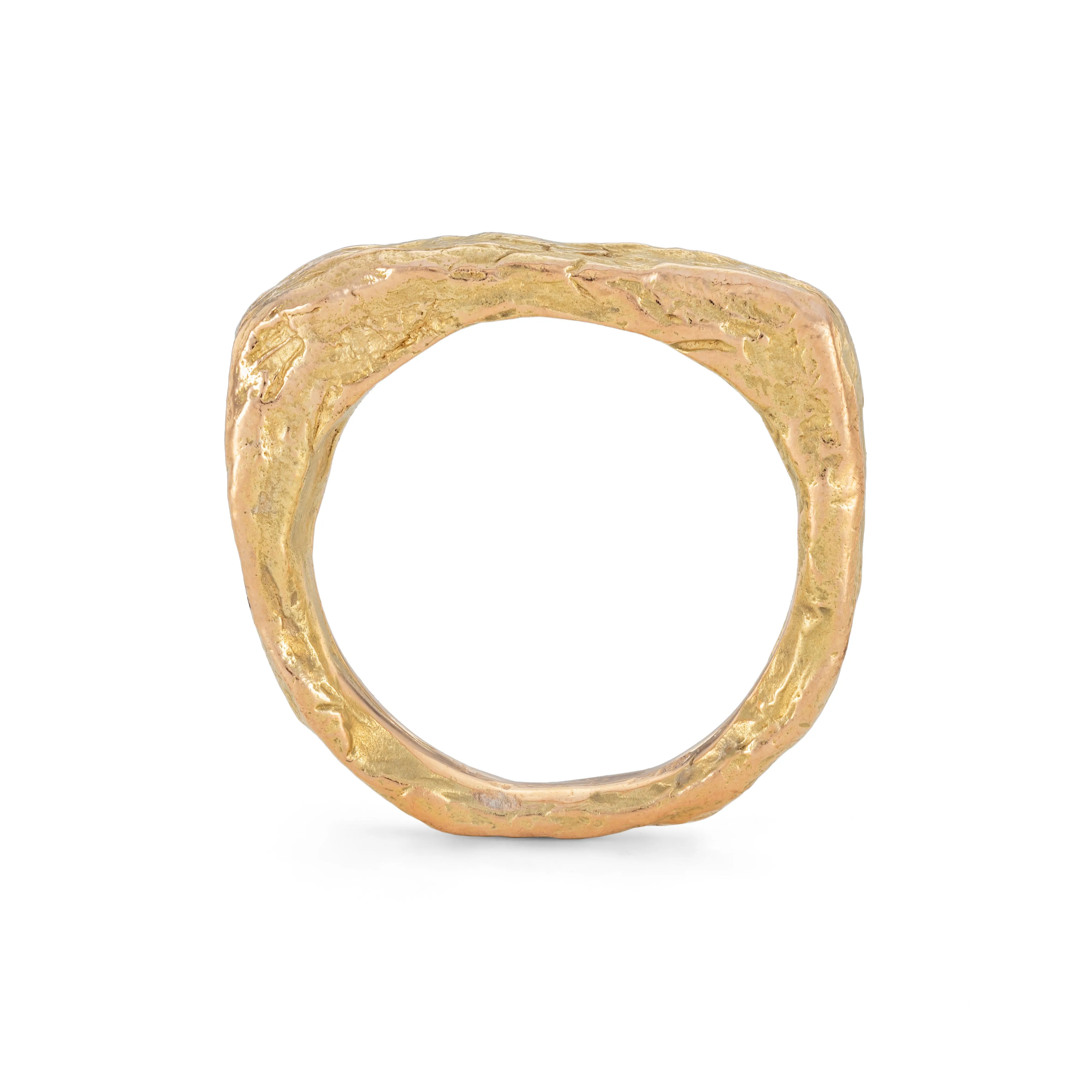 Craggy Rock Ring 9ct Gold