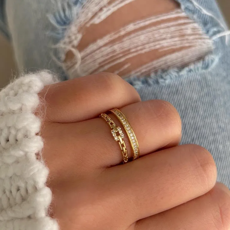 Dainty Chain Link Ring