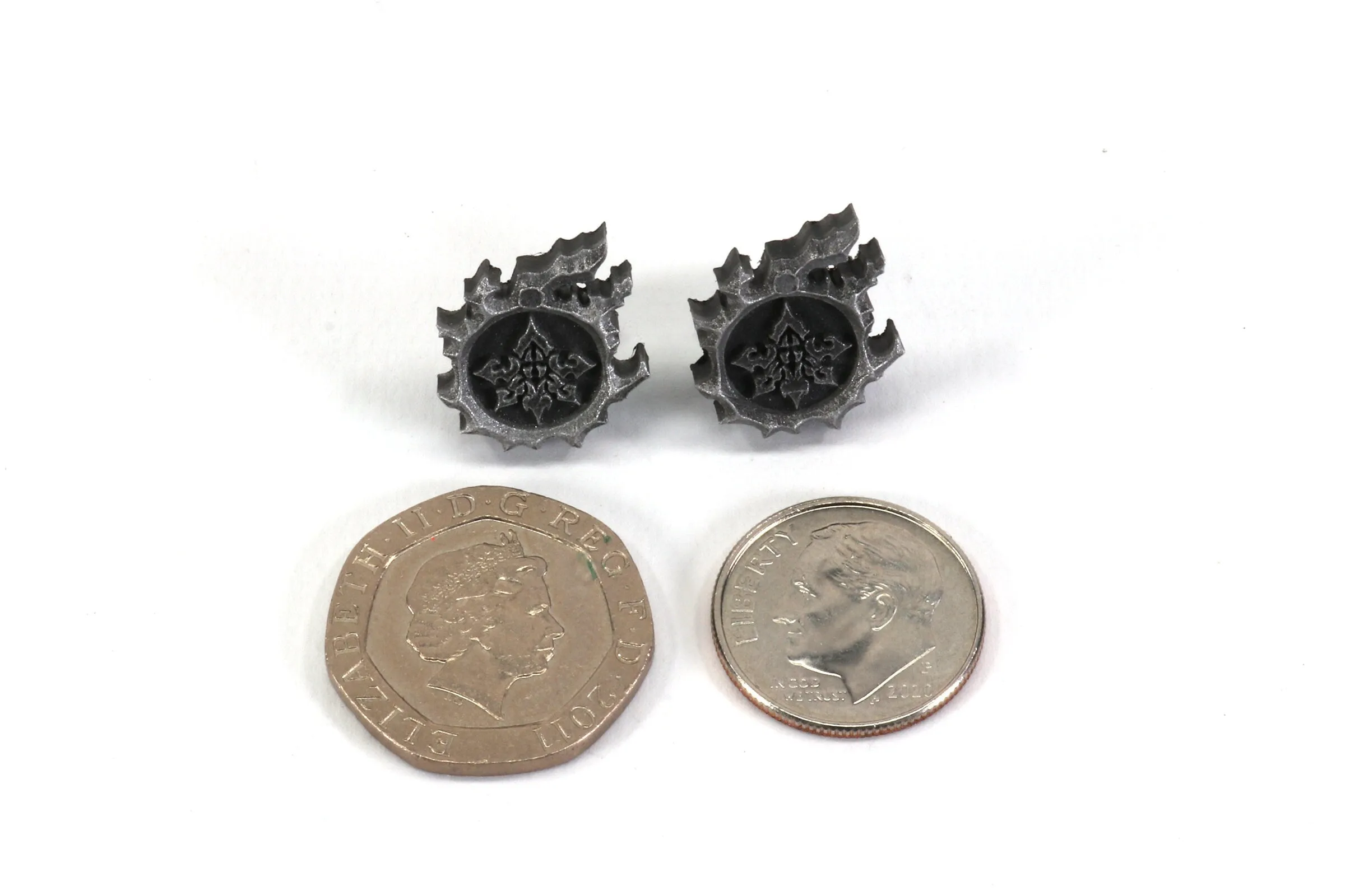 Dalamud Legacy Coin Earrings Pair - FFXIV