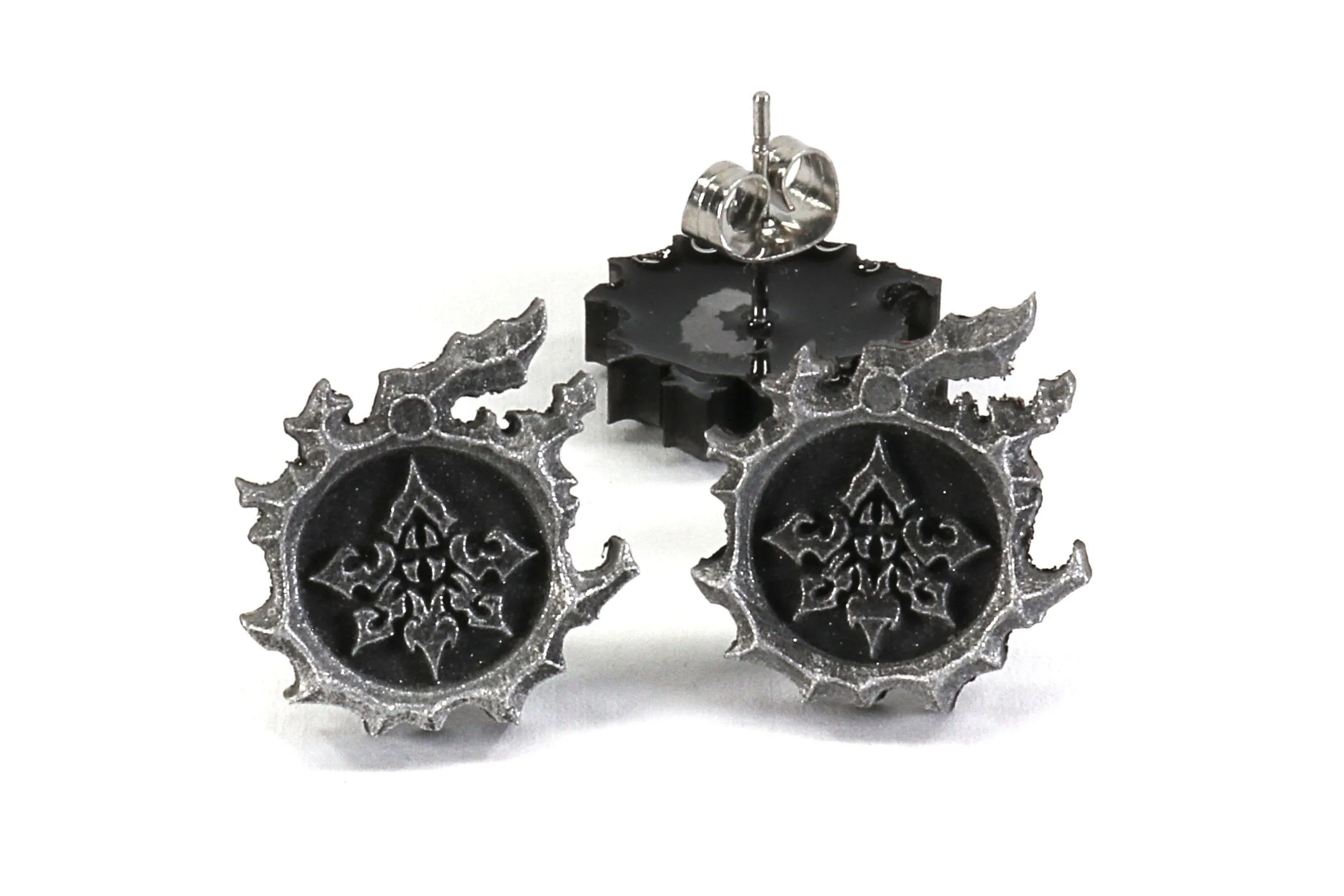 Dalamud Legacy Coin Earrings Pair - FFXIV