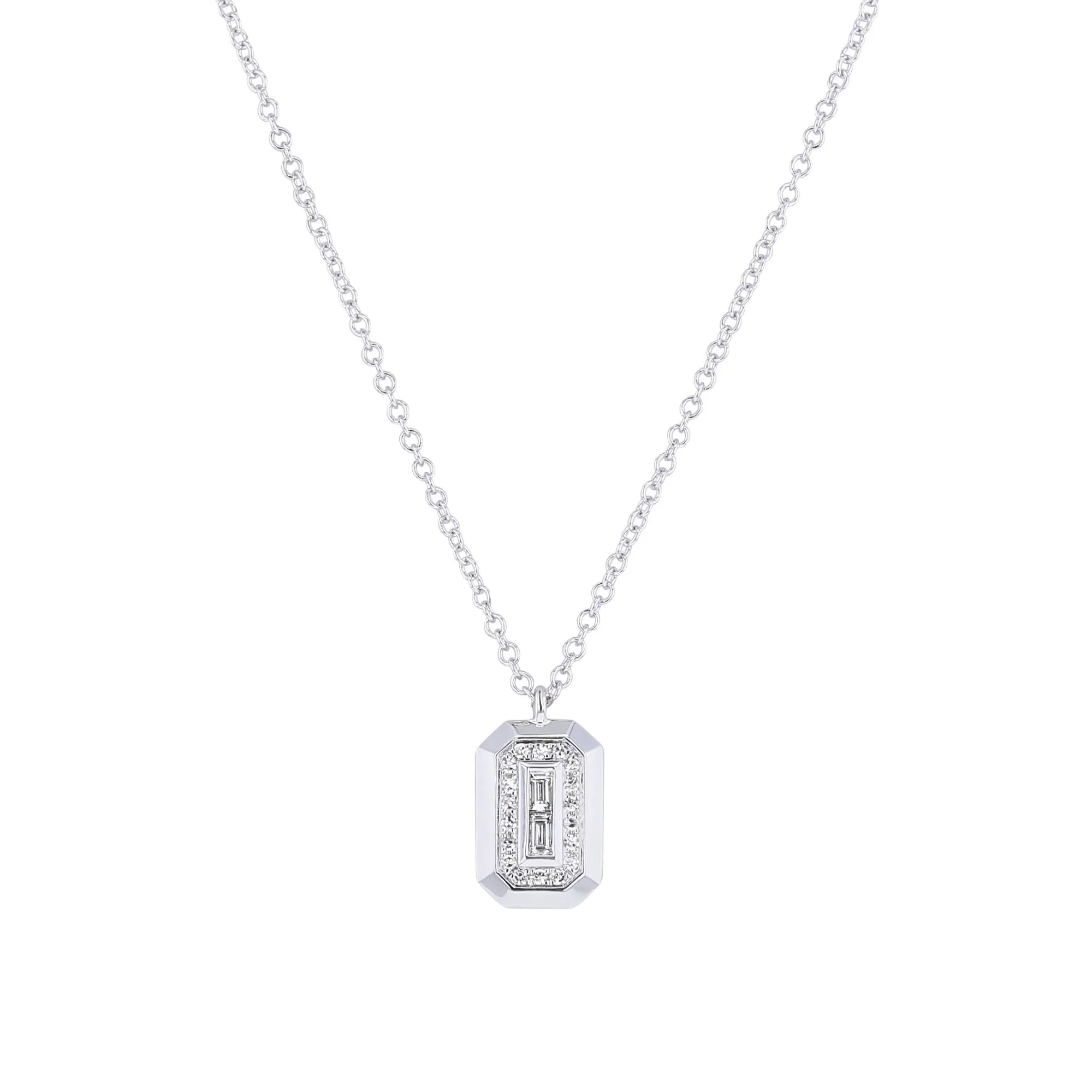 Deco Diamond Necklace