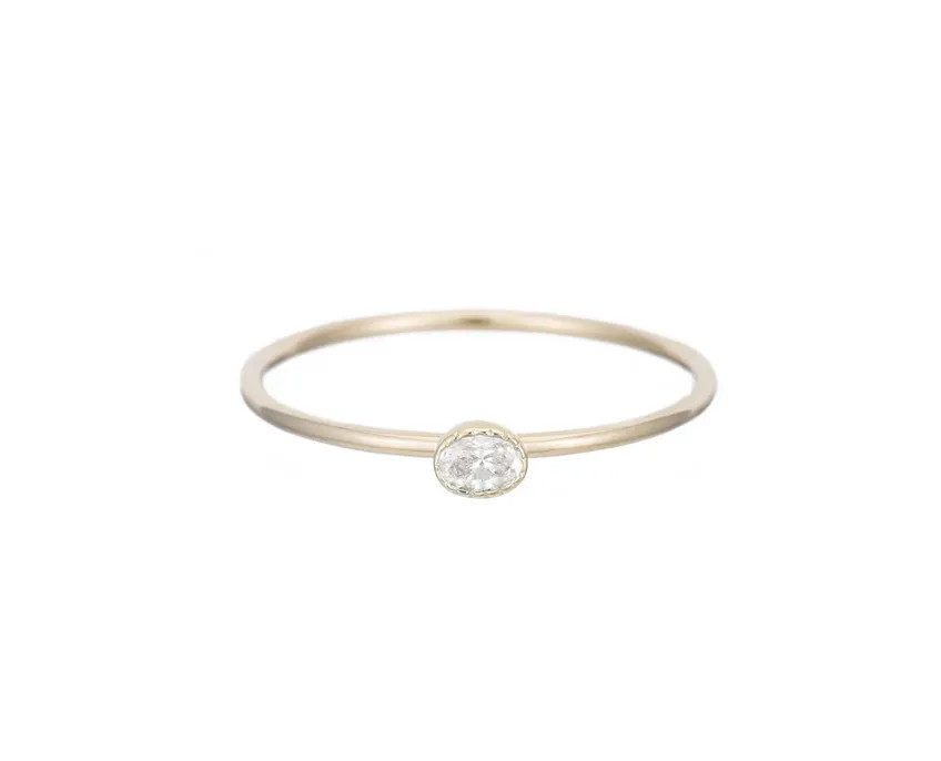 DIAMOND DISC RING