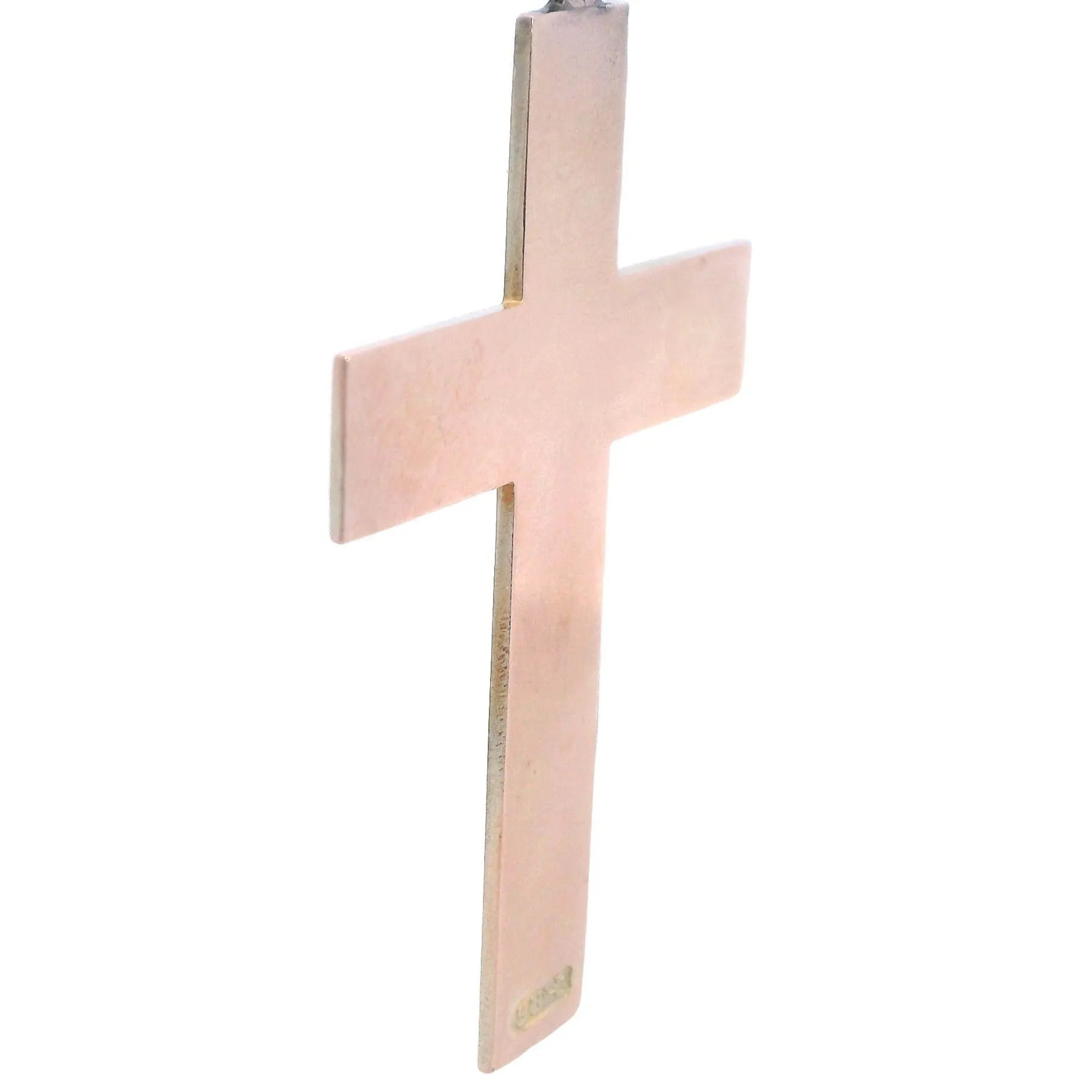 Exquisite 9ct Yellow Gold Cross Pendant - Timeless Elegance & Craftsmanship