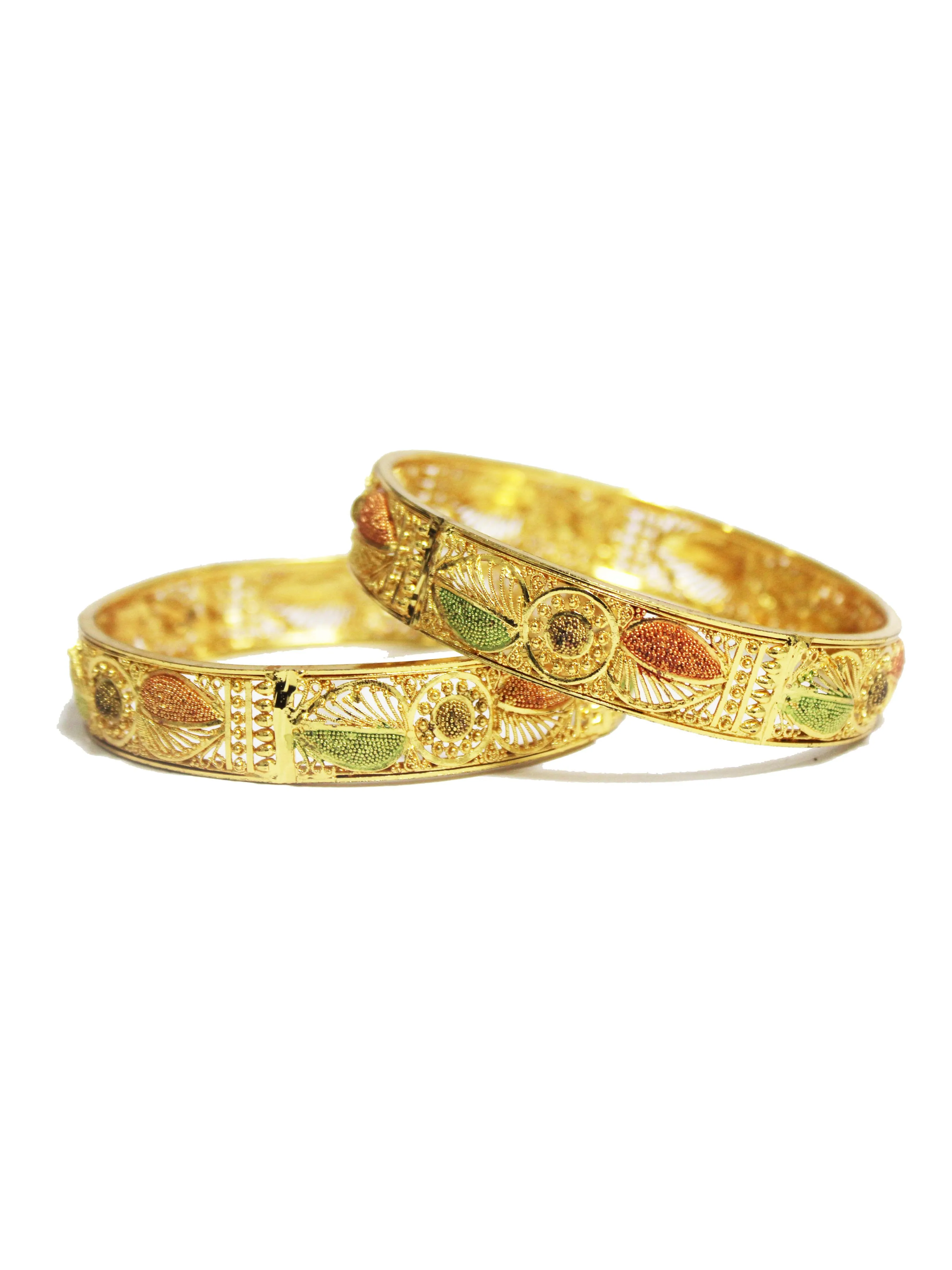 Gold Forming Bangles for Women