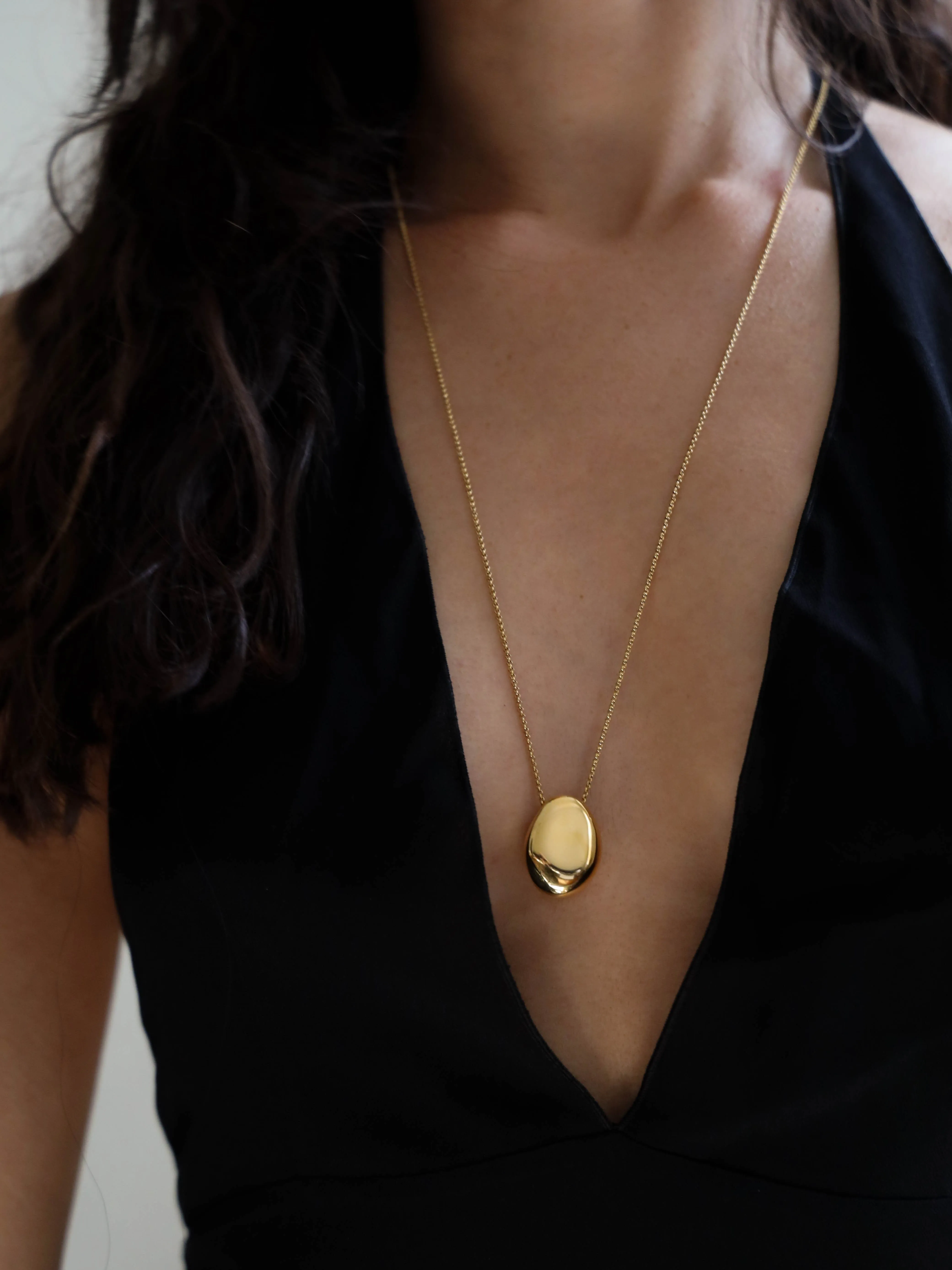 Gold Orb Necklace