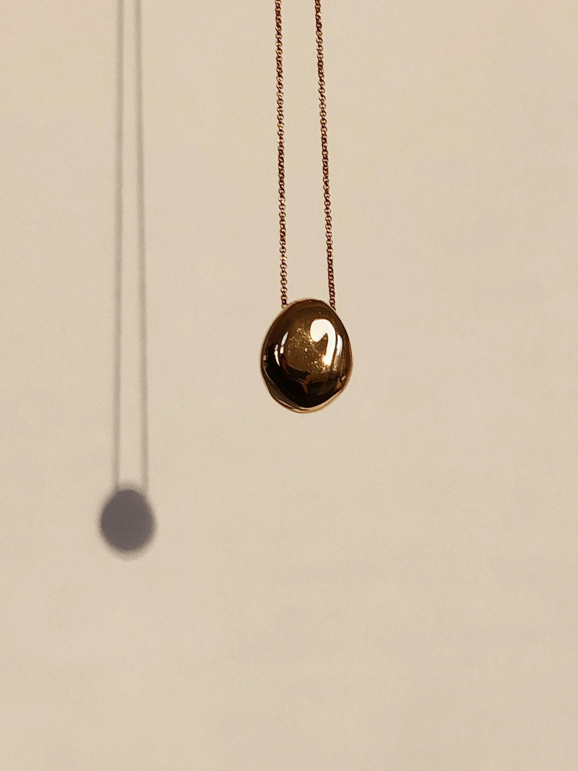 Gold Orb Necklace