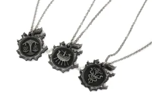 Grand Company Locket Necklaces - FFXIV