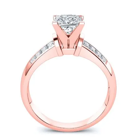 Heather - Princess Moissanite Engagement Ring