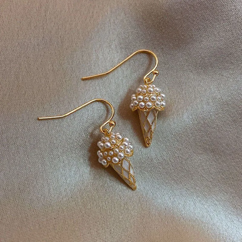 Ice Cream Cone Earrings