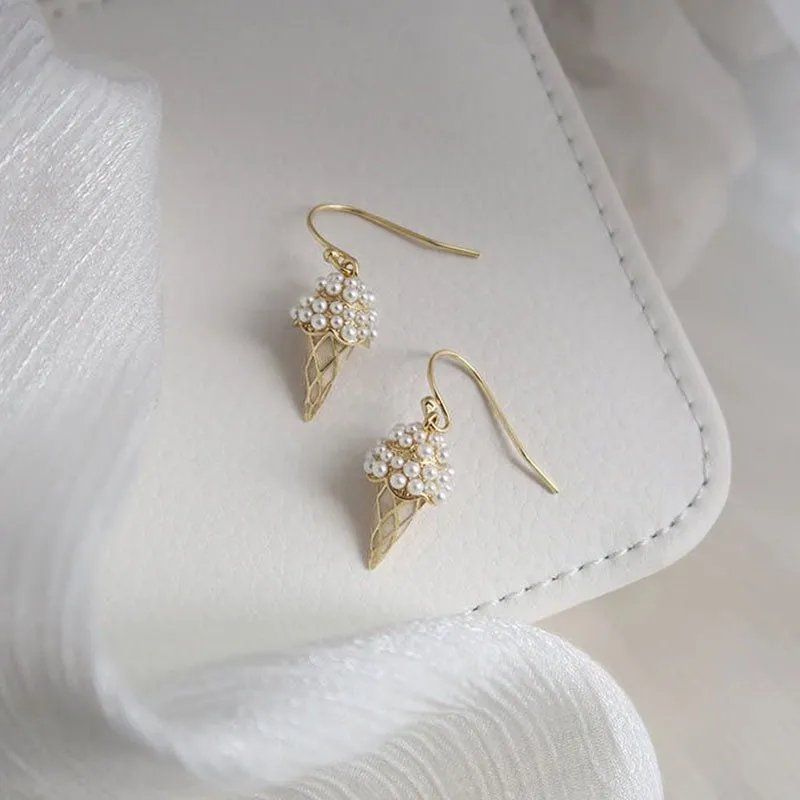 Ice Cream Cone Earrings