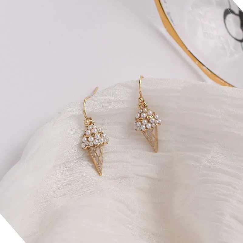 Ice Cream Cone Earrings