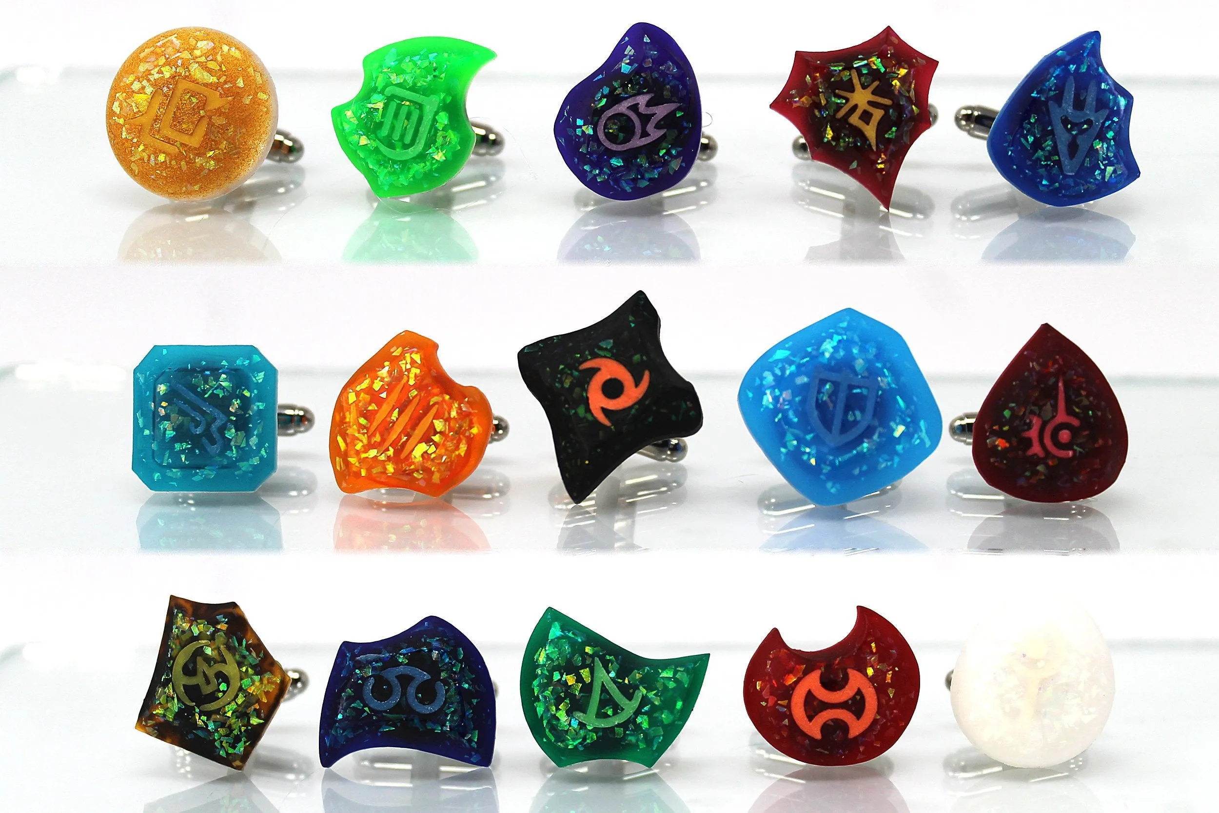 Job Stone Locket Charm Glow Necklaces - FFXIV