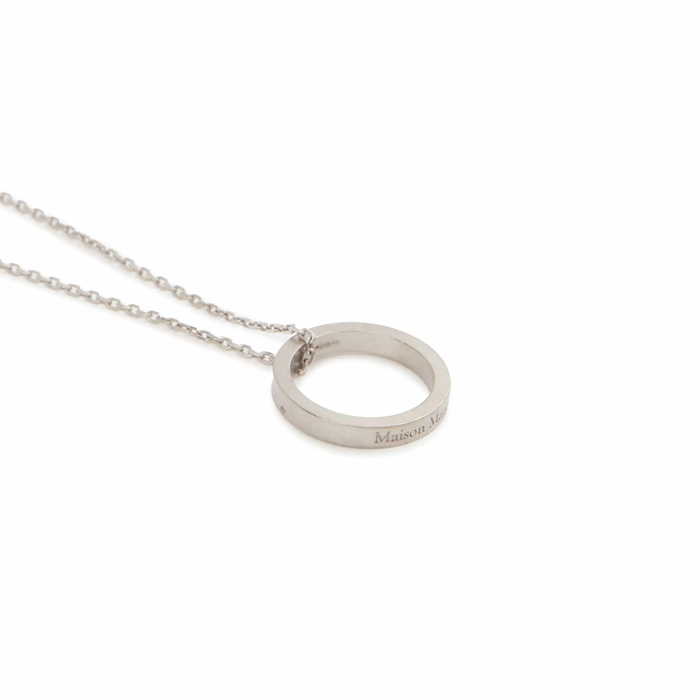 LOGO RING NECKLACE