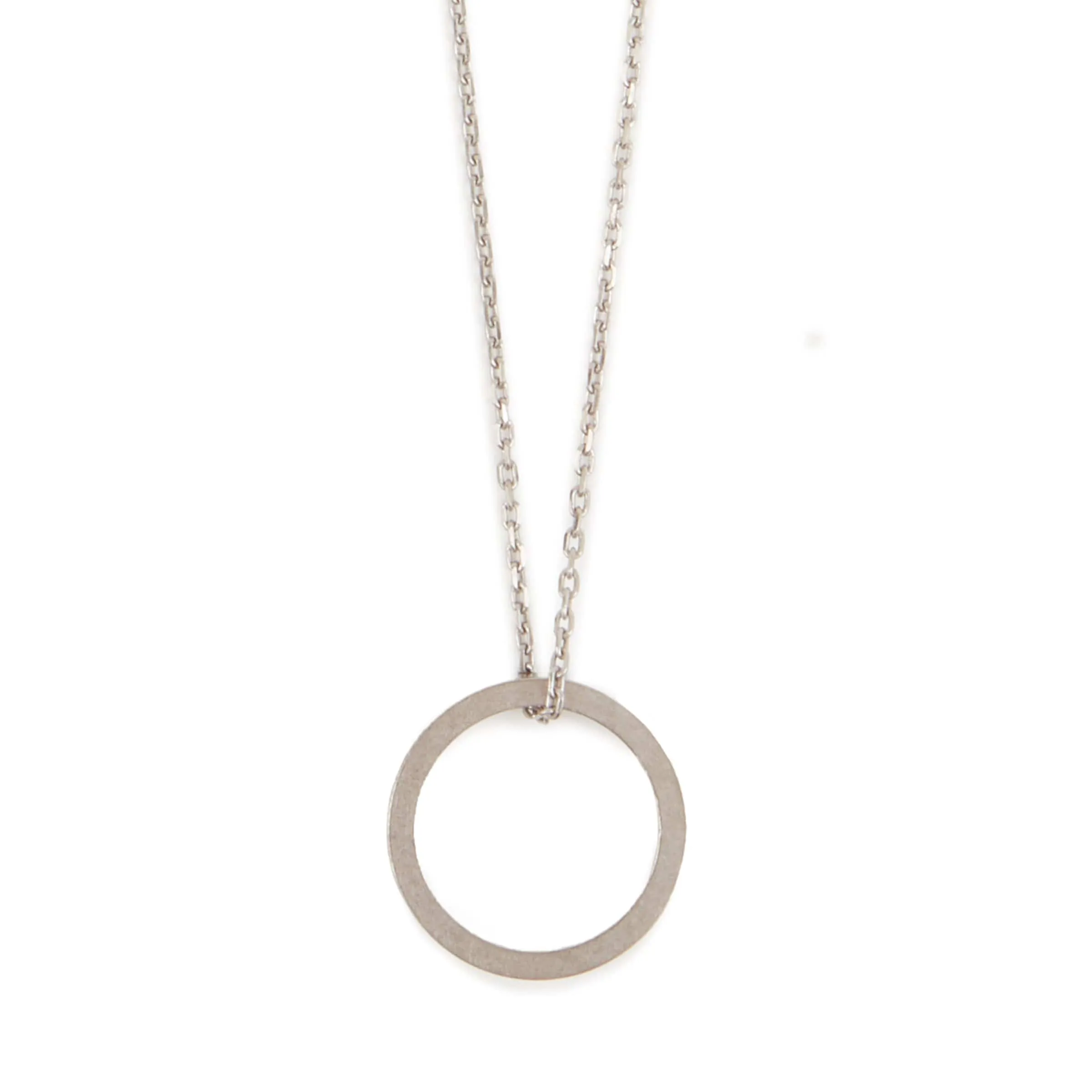 LOGO RING NECKLACE