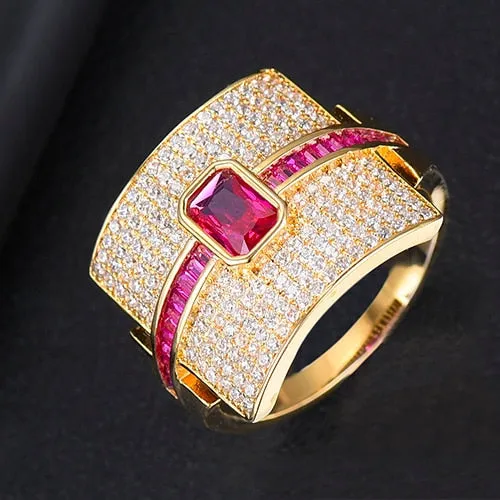 Luxury Statement Stackable Ring For Women