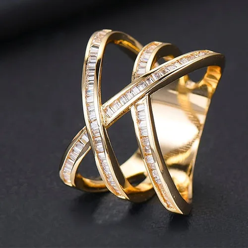 Luxury Statement Stackable Ring For Women