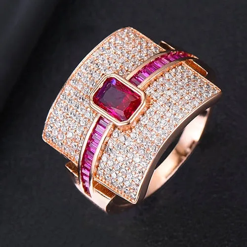 Luxury Statement Stackable Ring For Women