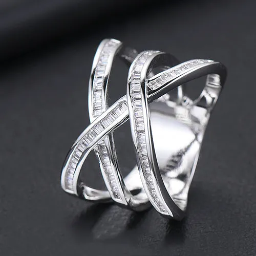 Luxury Statement Stackable Ring For Women