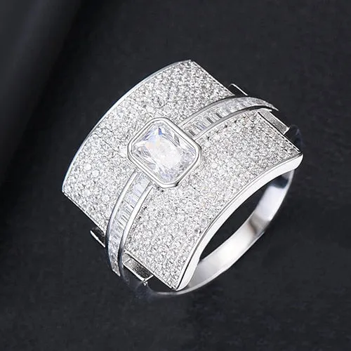 Luxury Statement Stackable Ring For Women