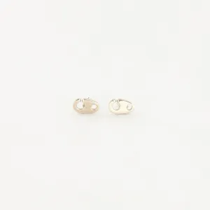 Mini Brummel Earrings in Sterling Silver