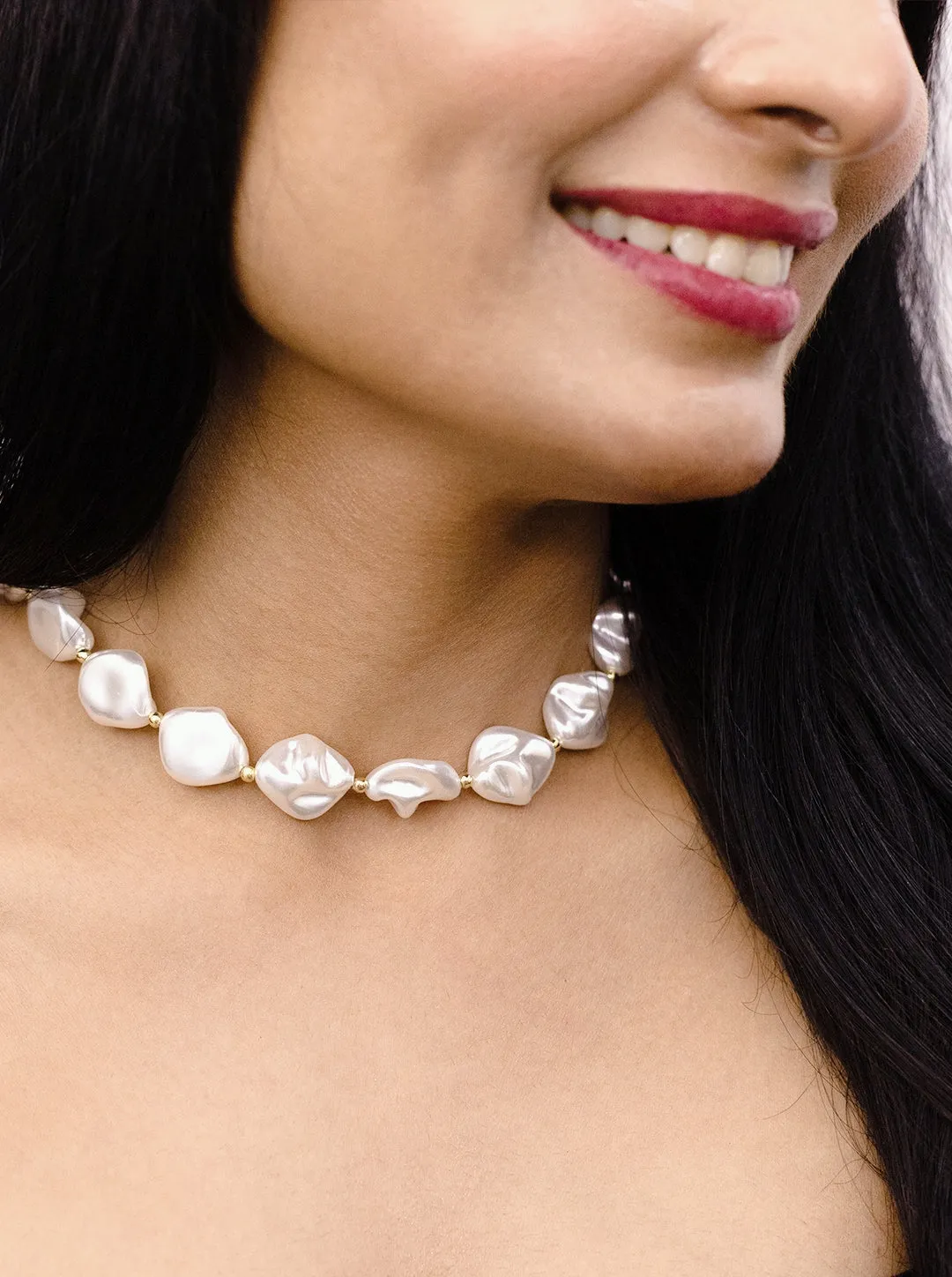 Ornaio Exquisite Baroque Pearl Necklace