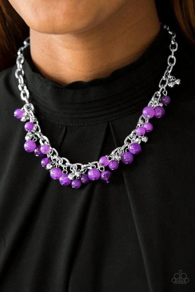 Paparazzi Necklace - Palm Beach Boutique - Purple