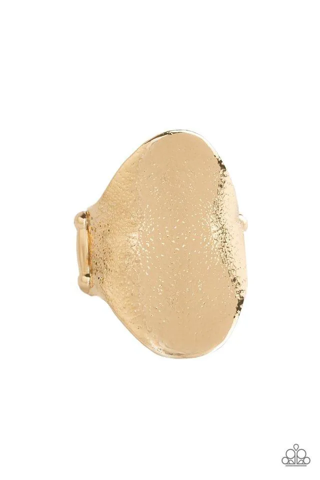 Paparazzi Ring ~ Metro Mirror - Gold