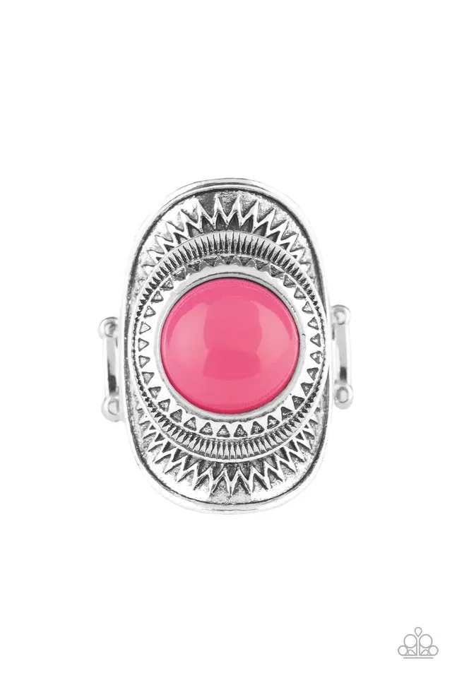 Paparazzi Ring ~ Sunny Sensations - Pink