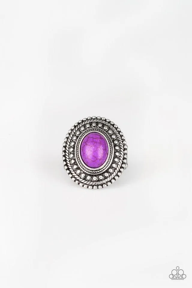 Paparazzi Ring ~ Terra Terrain - Purple