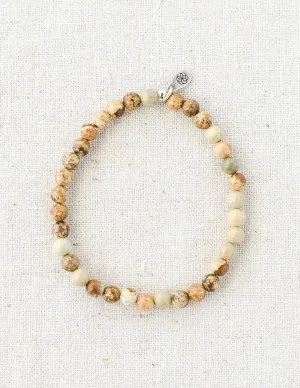 Picture Jasper Mini Gemstone Bracelet