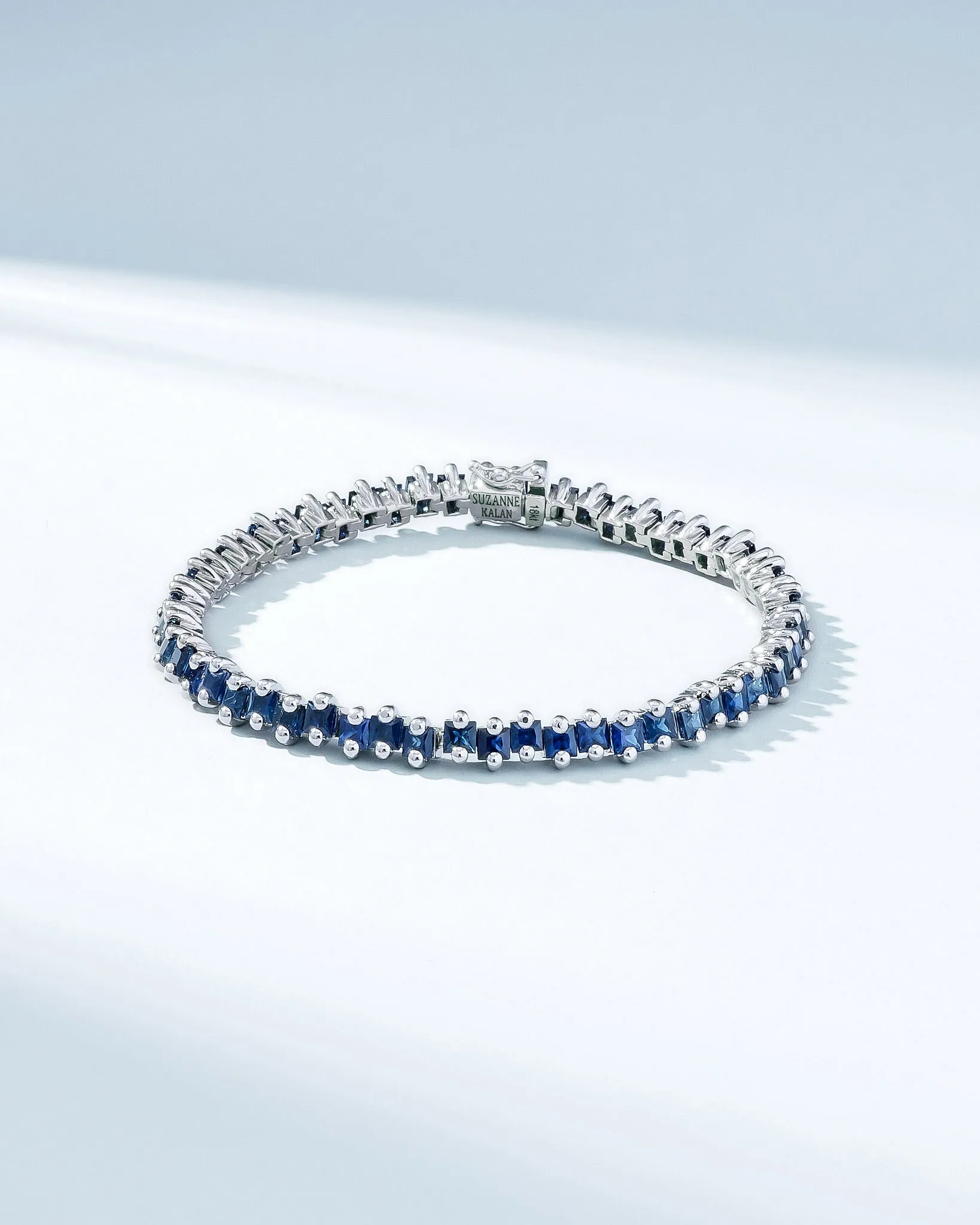 Princess Milli Dark Blue Sapphire Tennis Bracelet