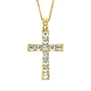 "Gold Cross Pendant" Necklaces