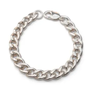 Silver Curb XL Bracelet